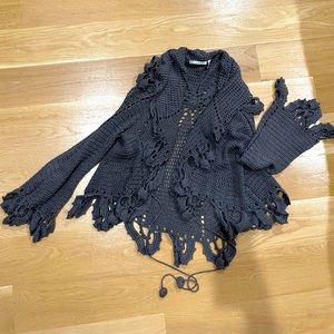 Bohemian Crochet Cardigan